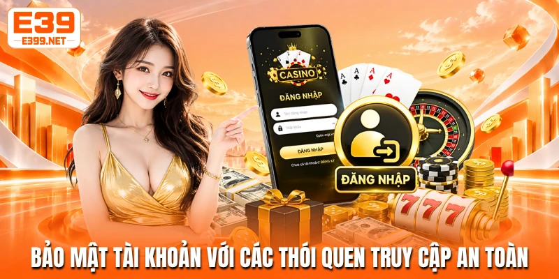 Bảo mật tài khoản với các thói quen truy cập an toàn