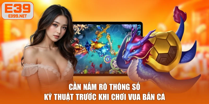 Cần nắm rõ thông số kỹ thuật trước khi chơi Vua Bắn Cá