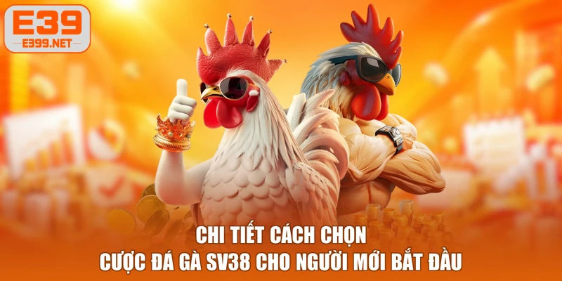 Chi tiết cách chọn cược đá gà SV38 cho người mới bắt đầu