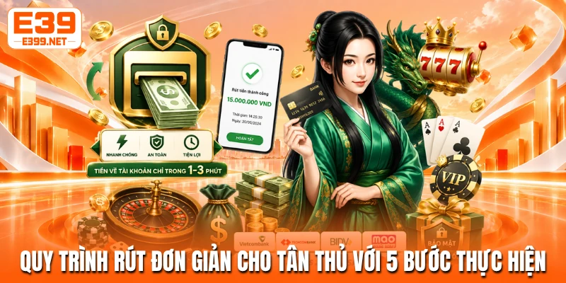 Quy trình rút đơn giản cho tân thủ với 5 bước thực hiện